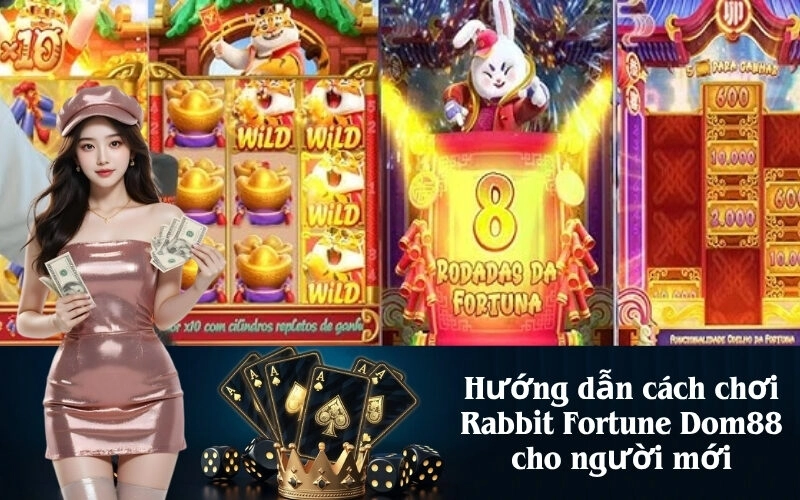 Hướng dẫn cách chơi Rabbit Fortune Dom88 cho người mới