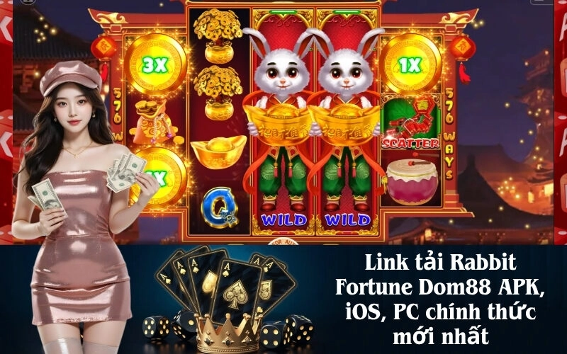 Link tải Rabbit Fortune Dom88 APK, iOS, PC chính thức mới nhất